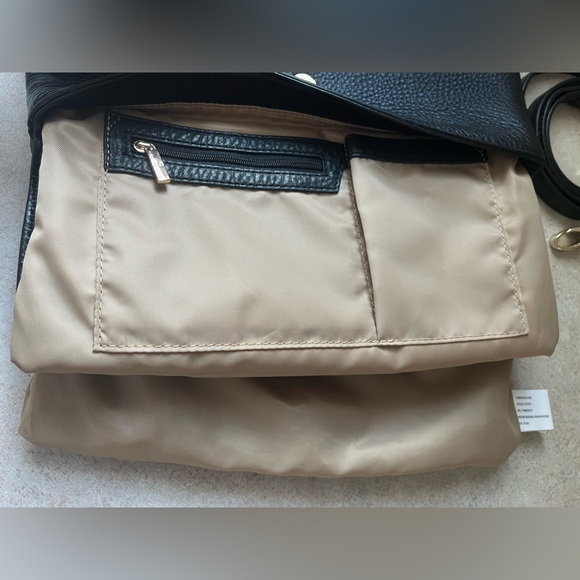 Women’s Celine Dion Black Leather Shoulder Purse Crossbody Purse Evening Clutch - Picture 10 of 14